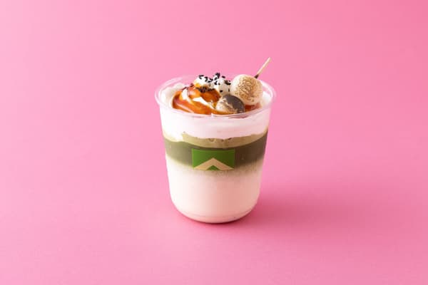 Burnt Mitarashi MATCHA Latte
