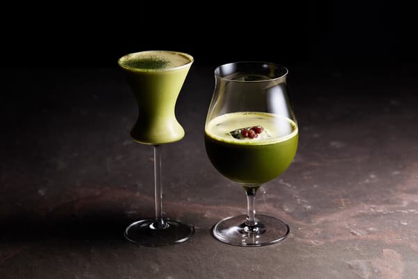 JW Bar Matcha Cocktails