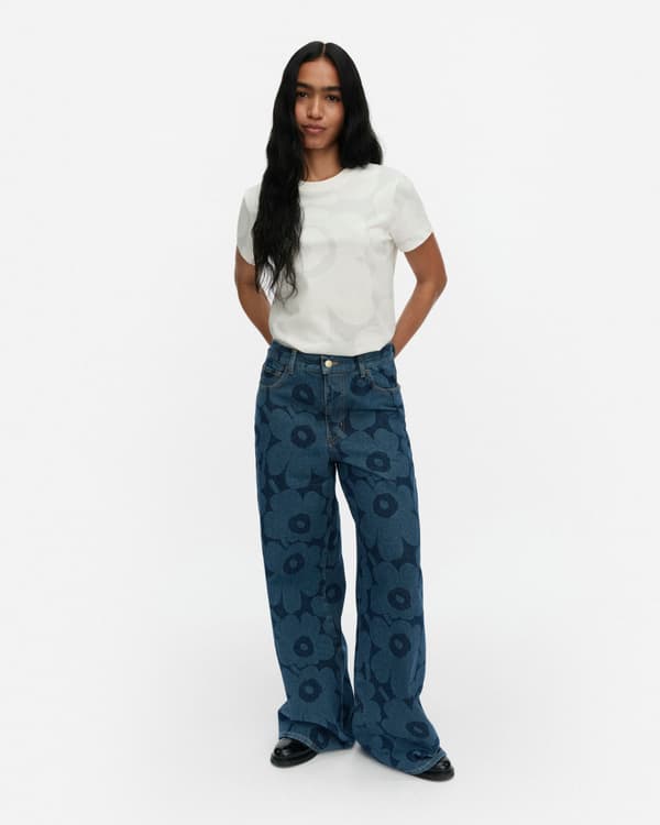 Unikko Wide Denim Pants