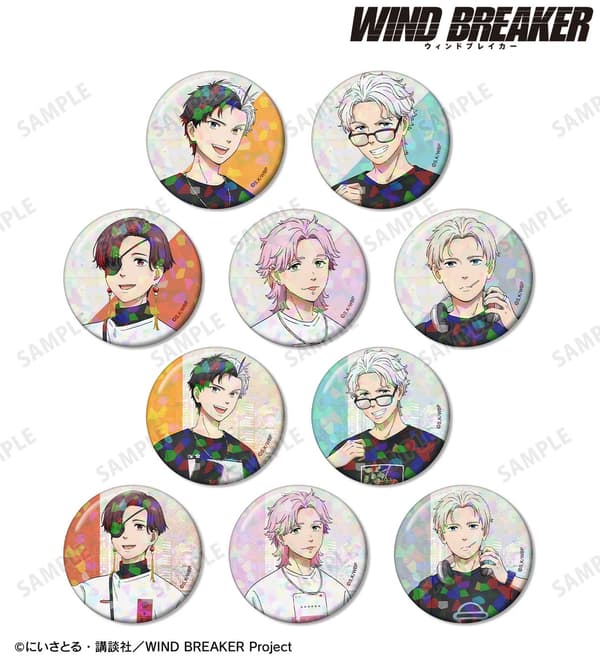 Summer Ver. Trading Hologram Can Badge