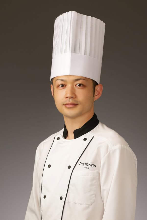 Chef pastelero del Westin Hotel Sendai
