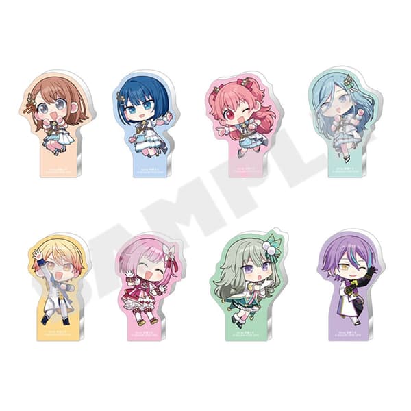 Project SEKAI 6th Anniversary Thanks Festival Mini Character Acrylic Figure Collection C: MORE MORE JUMP! & Wonderlands × Showtime