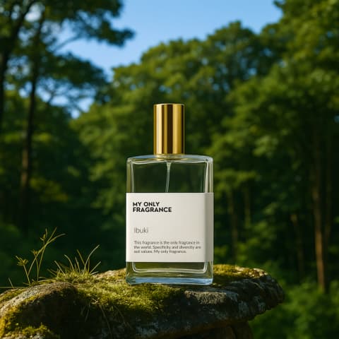 Aobayama fragrance bottle