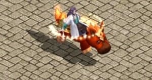 Petit Red Horse Carpet Summon Set