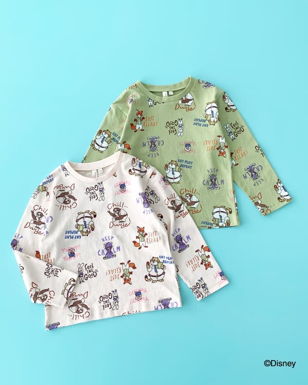 All-Over Print Long-Sleeve Tee