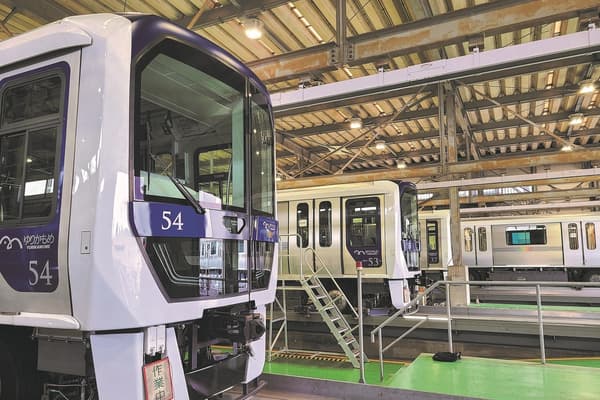 Yurikamome depot inspection building image
