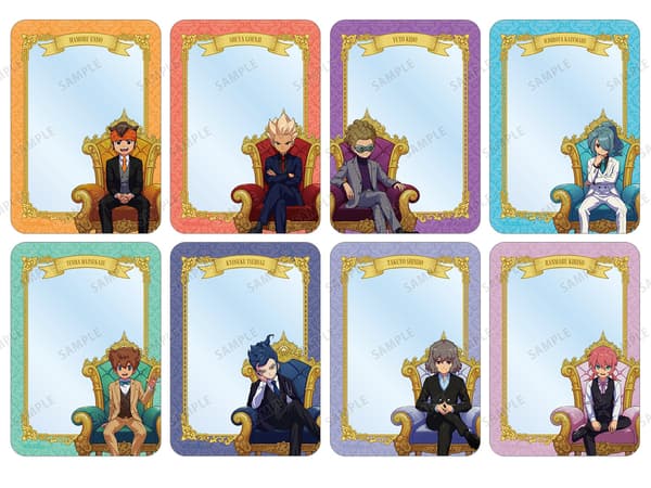 Inazuma Eleven: Victory Road Throne ver. B8 hard card cases