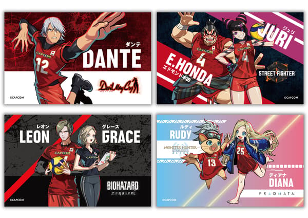 Original sticker set featuring the new illustrations