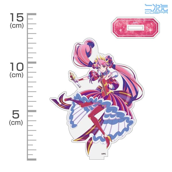 프린세스 질 아크릴 스탠드 사이즈 참고