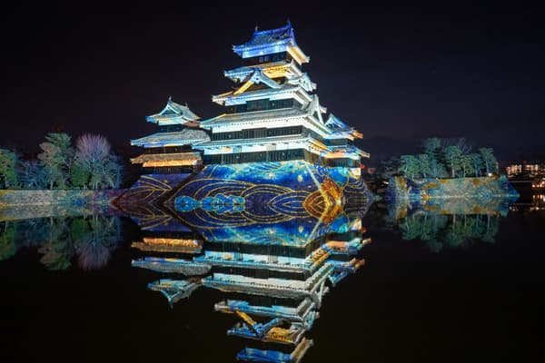 National Treasure Matsumoto Castle Tower Projection Mapping 2025-2026