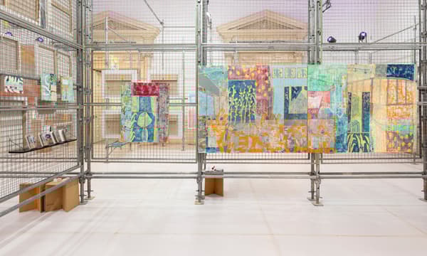 川村真奈在 ARTISTS' FAIR KYOTO 展览，2025 年 2 月 28 日 - 3 月 2 日