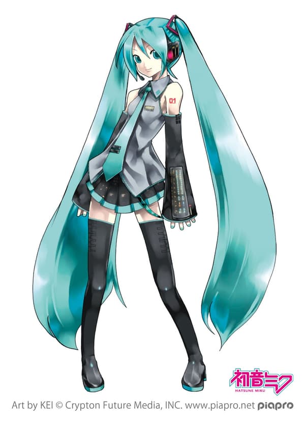 Hatsune Miku character visual