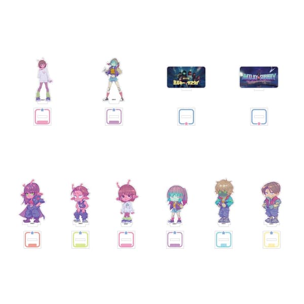 Trading Acrylic Stands, 10 varieties ¥1,100 each