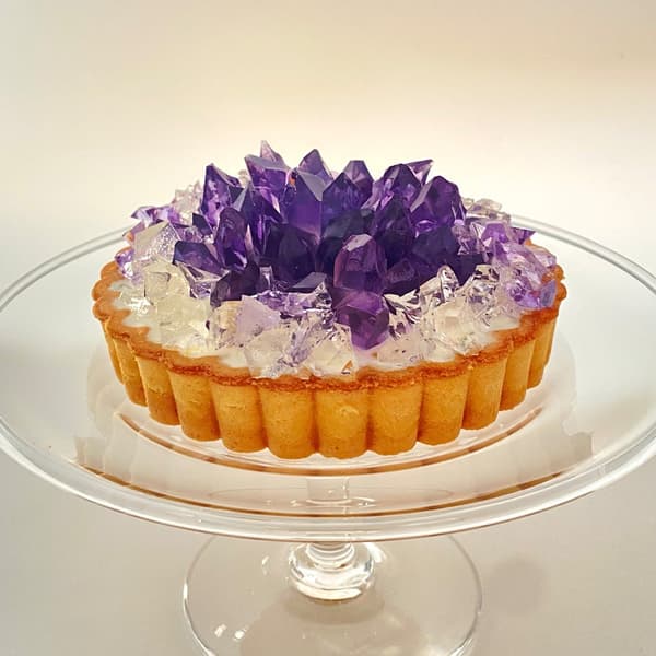 Birthstone Tart - February Amethyst