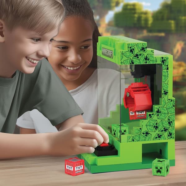 ภาพตู้คีบตุ๊กตา Minecraft (Creeper) รายละเอียด