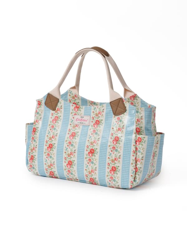 Archive Day Bag en Floral Gingham Blue