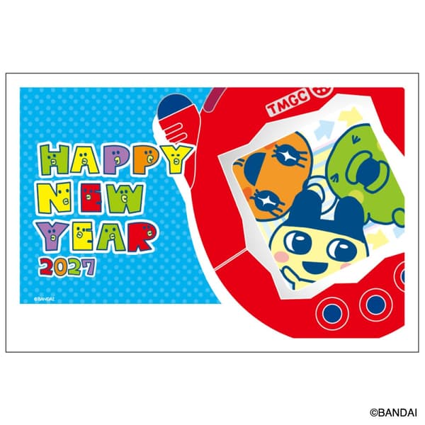 Tamagotchi New Year's Card Pack design 4