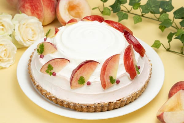Peach Zuccotto