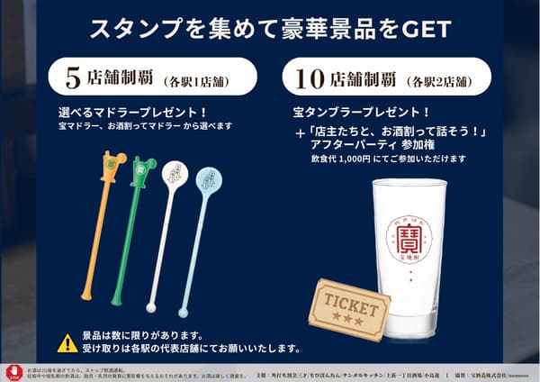 LINE digital stamp rally prizes