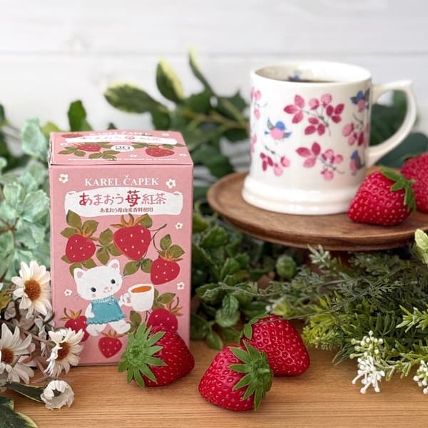 Amaou Strawberry Tea