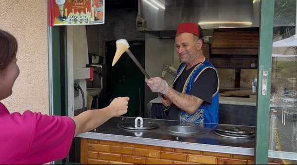 Turkish Ice Cream (Dondurma) at Istanbul (illustrative image)