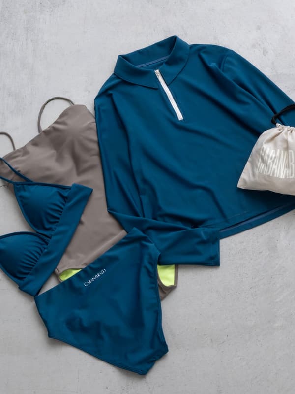 CABANABASH Bikini, bañador de una pieza y camiseta de protección solar