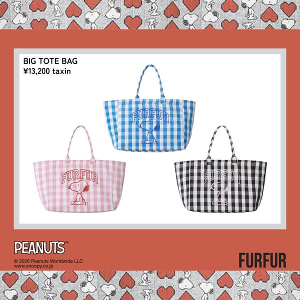 史努比合作款大号托特包 细节