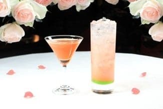 장미 칵테일 및 무알코올 칵테일(이미지)