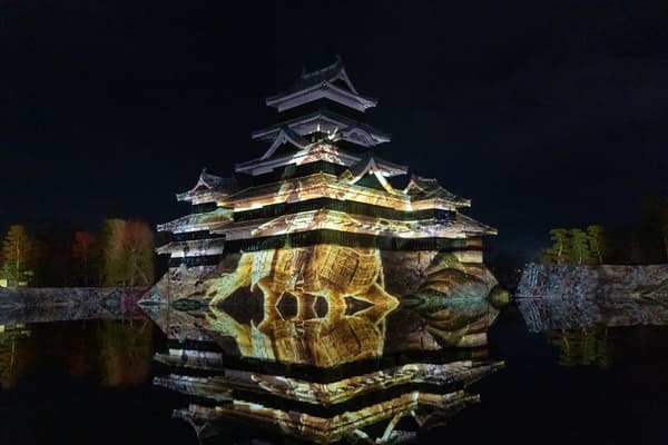 National Treasure Matsumoto Castle Tower Projection Mapping 2025-2026