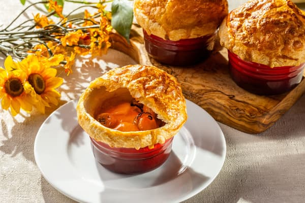 Seafood Tomato Cream Pie