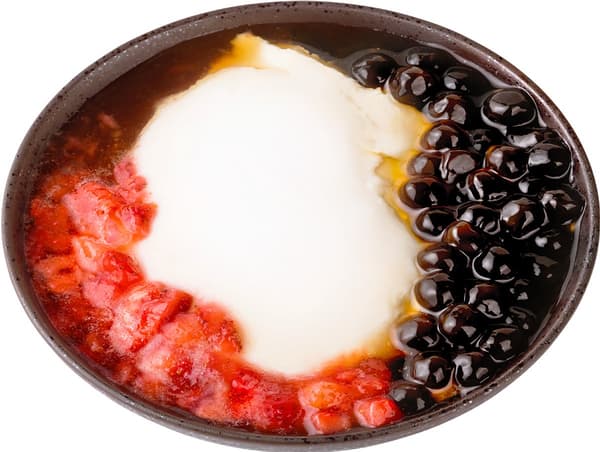 Taiwan Tien Shoten Strawberry Tofu Pudding