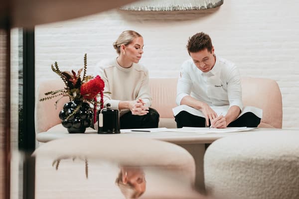 NEUHAUS collaboration with Michelin restaurant