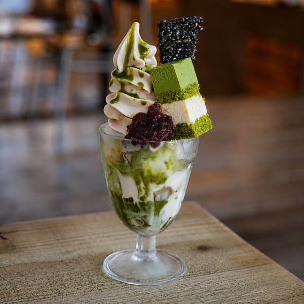 Matcha Tiramisu Parfait