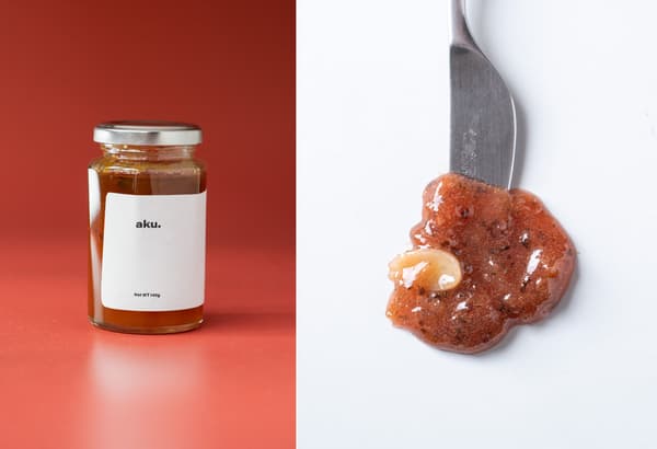 DADA NUTS BUTTER와 qoui canning store 제품