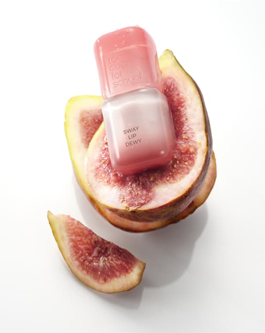 Sway Lip Dewy lip tint on a fig