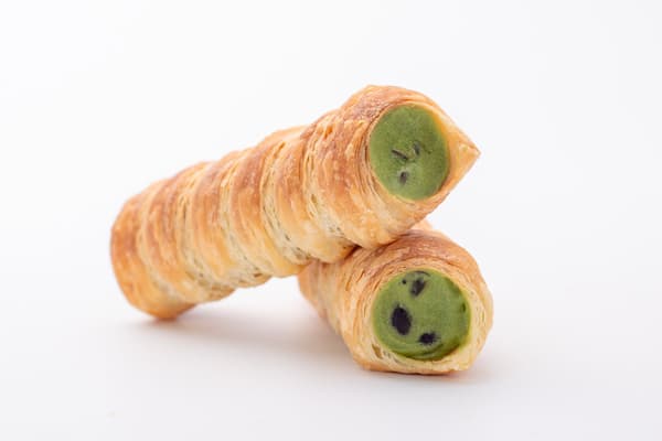 五十铃茶屋的新产品抹茶甜筒，在此次活动中首次亮相