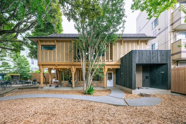 The exterior, where traditional beauty lives on