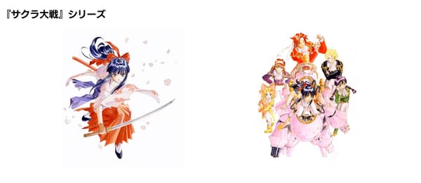 藤島老師參與設計的遊戲角色插畫
