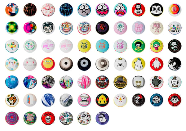 活動現場展示的 Creators Art Cologne Cans