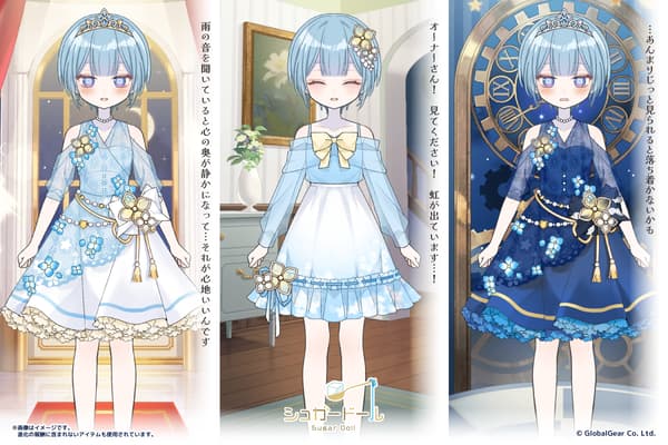 Raindrop doll evolution paths
