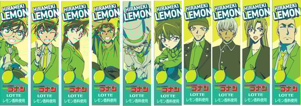 名偵探柯南口香糖糖紙設計