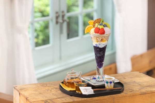 Orchard's Palette Parfait (果樹園の彩りパフェ) at Kaga Fruit Land