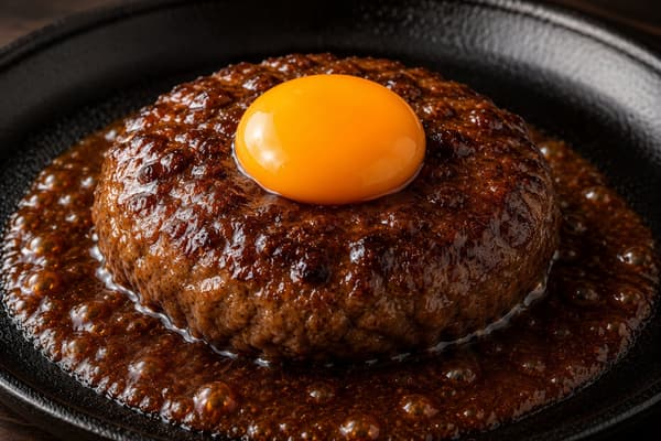 Pistwo Valeur: Tsukimi Hamburg Steak