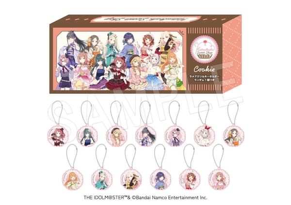Gakuen Idolmaster × Chugai Grace Café cookie
