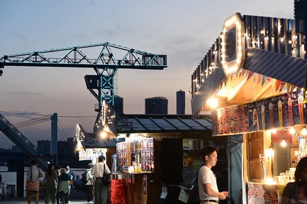 Urban Dock LaLaport Toyosu, Seaside Deck venue