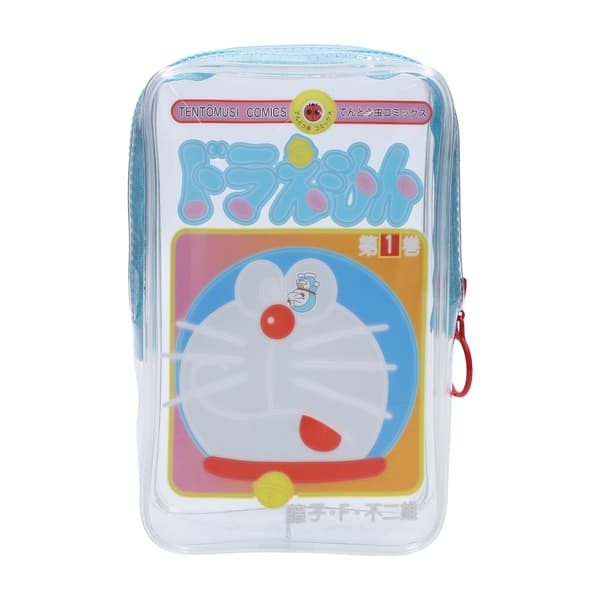 Doraemon Future Department Store EXCLUSIVE Clear Pouch Neon Line