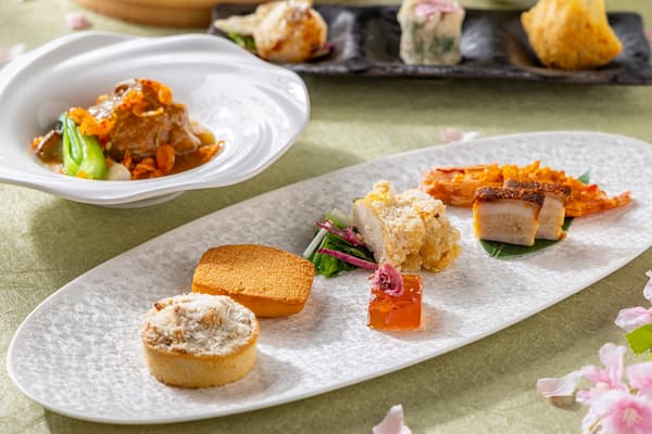 Spring Dim Sum spread