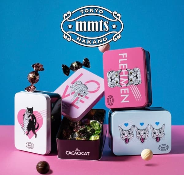 Cat can chocolate varieties