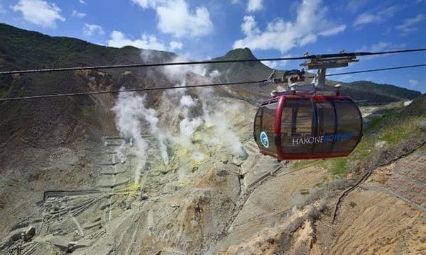 Hakone Ropeway's 音箱 (OTOBACO) gondola
