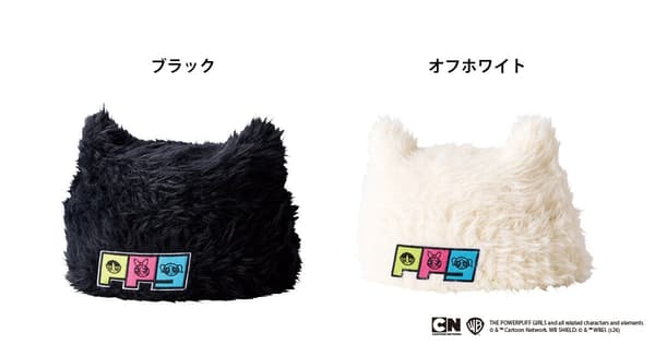 Cat-Ear Knit Hat featuring The Powerpuff Girls